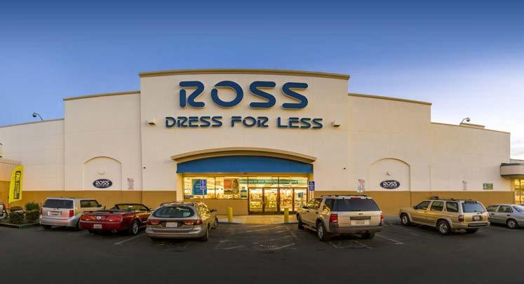 FINANCIALS ROSS LEASE ABSTRACT Tenant Ross Dress for Less Building SF 27,168 SF TENANT Ross Dress For Less LEASE EXPIRE MO. RENT MO. RENT PER SF ANNUAL RENT INCREASES 1/31/2020 $57,279 $2.