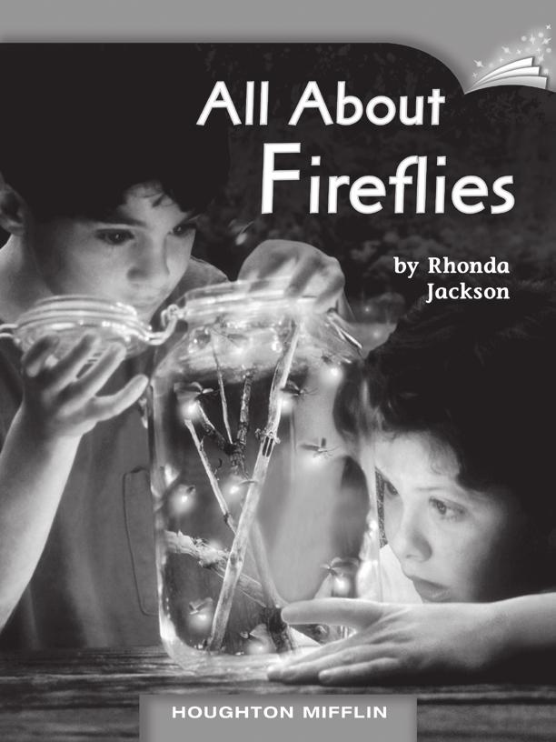 LESSON 24 TEACHER S GUIDE by Rhonda Jackson Fountas-Pinnell Level I Informational Text Selection Summary A firefly is not a fly; it is a beetle.