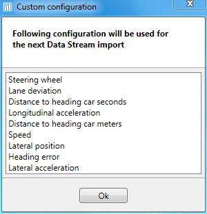 D-Lab Data Stream Module Figure 5-50: data defined by the user 5.3.1.2 Importing Data To import the data streams into D-Lab, proceed as follows: 1.