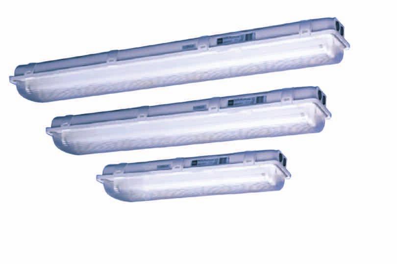 ECOLUX 6600 Series EXPLOSION PROTECTED FLUORESCENT LUMINAIRES FOR HAZARDOUS AND CORROSIVE APPLICATIONS CLASSIFICATIONS NEC- Class I, Zone 2, Group IIC T5 Class I, Division 2, Groups A,B,C,D Class II,