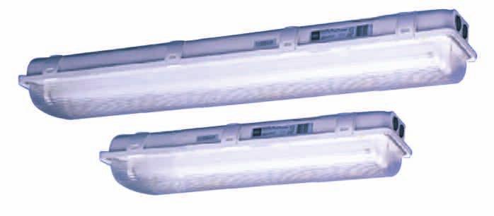 ECOLUX 6608 Series EXPLOSION PROTECTED FLUORESCENT EMERGENCY LUMINAIRES FOR HAZARDOUS AND CORROSIVE APPLICATIONS CLASSIFICATIONS NEC- Class I, Zone 2, Group IIC T5 CEC- Class I, Division 2, Groups