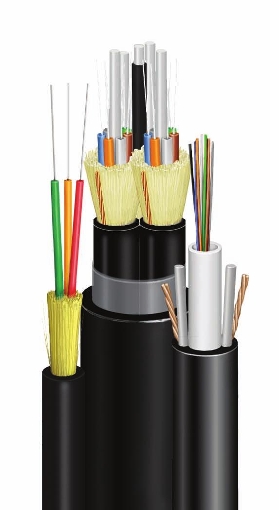 F I B E R S O L U T I O N S Indoor/Outdoor Cables (OFNR & OFNP) Designs are Rugged for Outdoor and Safe for Indoor Glossary/Index Packaging Conduit Multi-Conductor Coax Cables Copper Uniprise