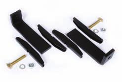 Fits All Sizes, Black 760083949 CRDK-6W Cable Radius Drop Kit For 6 in W