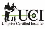 This warranty applies only to Uniprise Solutions Products installed in a Structured Cabling System, which has been installed and maintained by a Uniprise Certified Installer.