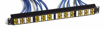 C O P P E R S O L U T I O N S MOD-V Patch Panels Glossary/Index Packaging Conduit Multi-Conductor Coax Fiber MOD Patch Uniprise Panels The Uniprise UNP-MOD-V-24P and UNP-MOD-V-48P Modular Panels are