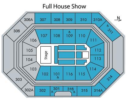 Seating Layouts Concert with Reserved Floor Seating TECHNICAL INFORMATION Electrical Power USC