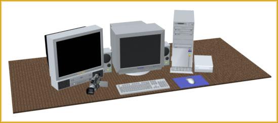 THE CONFIGURATION OF THE SYSTEM Amateur System Software and Hardware: Non-Linear Video Editing requites both Software Applications and Hardware Systems to achieve the goal.