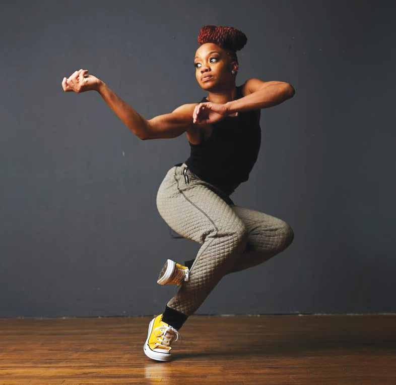 Photo: Whitney Browne Camille A. Brown & Dancers ink Saturday, January 27, 7:30 pm The Auditorium, Hadley Stage The heart of the work is about seeing the dancers, says Camille A. Brown. They are people.