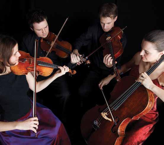 Photo: Ettore Causa Elias String Quartet Tuesday, March 6, 7:30 pm The Auditorium, Hadley Stage A collaboration with the UI String Quartet Residency Program There are plenty of top tier string