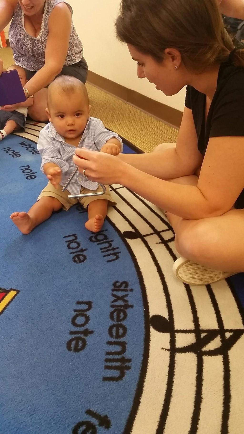 LITTLE CANES LEVEL I Ages 6-15 months This class provides a fun and relaxed environment for parents and children to explore music, movement, and play.