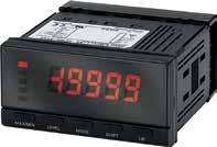 K3MA-J, -L, -F Digital Panel Meters X324 Digital Panel Meters Offer Built-in Outputs The K3MA series is available as a process meter, a frequency/rate meter or a temperature meter.