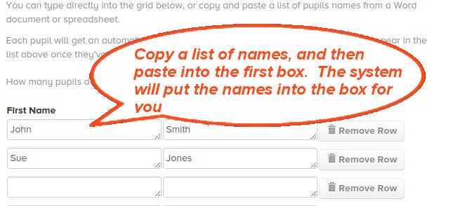 Welcome letters Now that you ve created the pupils, you can download a pdf which has a page for each pupil, telling them their username and password and how to get started.
