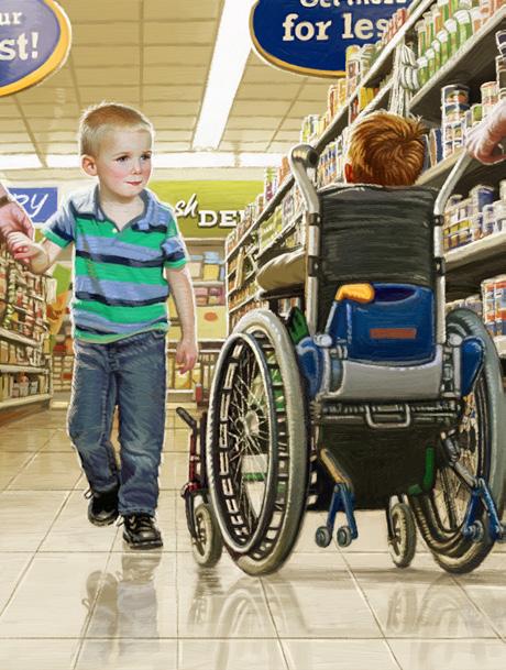 For Parents of Little Ones You may have experienced it before you re in the grocery store or at the park, and your children see someone in a wheelchair.