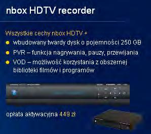 9-Nov-07 Industry Snapshot - Interactive HDTV PVR Main Features MHP 1.