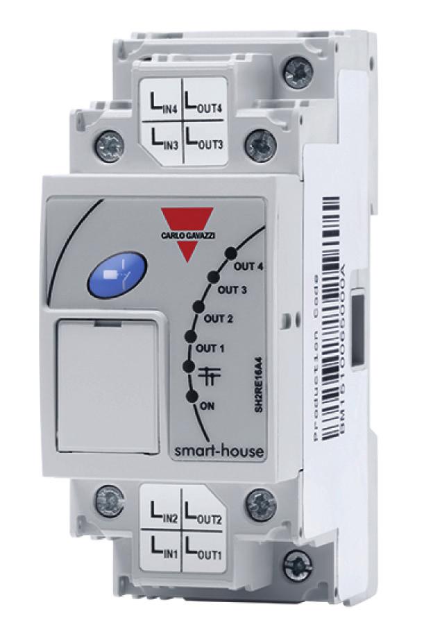 Output relay module Benefits Integrated system. Dupline is the brand name for Carlo Gavazzi s 2-wire bus system. Cost reduction.