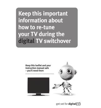 Read all the safety instructions carefully before use and keep this instruction manual for future reference. Preparation Unpacking the TV Remove all packaging from the TV. Retain the packaging.