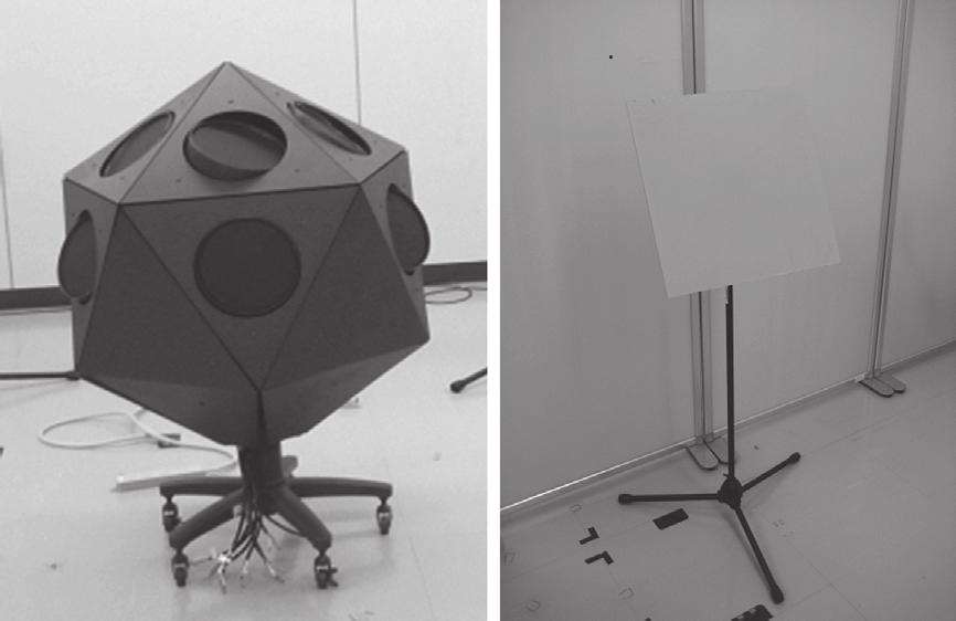 Sound image localization with parametric loudspeakers The audible sound emitted from parametric loudspeakers is reflected from the walls while maintaining a sharper directivity [10].