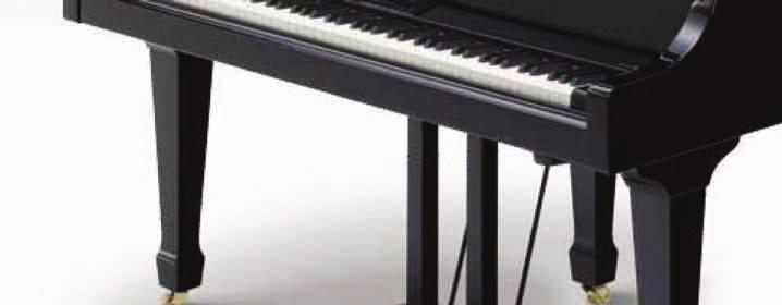The PHA III keyboard also faithfully replicates the unique response of grand pianos, where the keys move downward lightly when you play softly and give more resistance when you play more forcefully.