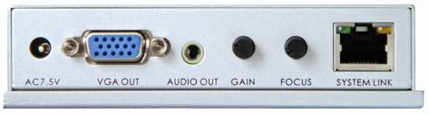 Activity Magnetic Pad AVE-301R Single-Port AV Receiver Power Indicator VGA + Audio