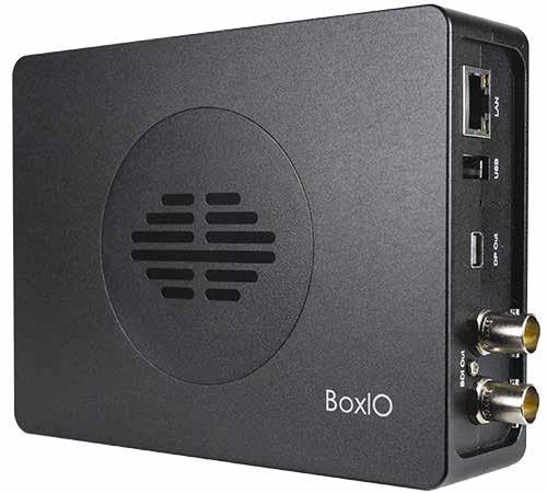 BoxIO BoxIO is an Advanced Color Management device designed for