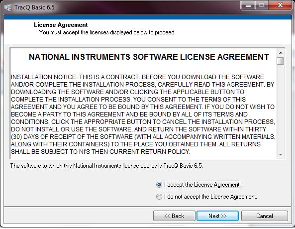 17 Accept all license agreements and click Next.