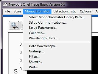 91 20 APPENDIX 4: MS257 SETUP This section details all settings that may be configured in TracQ Basic for the MS257 Monochromators and Imaging Spectrographs.