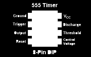The pin numbers increase sequentially as you go counter-clockwise around the chip
