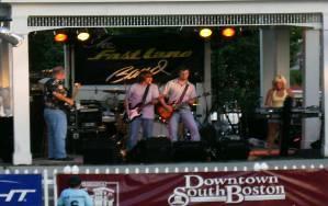 Destination Downtown South Boston sponsors a summer concert series. Each concert draws approximately four hundred people.