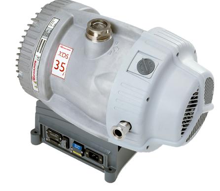 Performance Curves XDS35i Scroll vacuum pump XDS35i XDS35i Performance Curve Peak pumping speed 40 35 m 3 h - ( ft 3 min - ) Ultimate Pressure x 0 - mbar (8 x 0-3 Torr) (m 3 h - ) 35 30 5 0 5 0 5