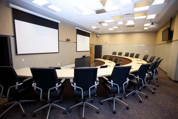Executive Board Room, and the Training Lab which features multiple outlets
