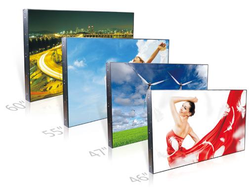 The All-in-One VTRON LCD Display Wall Narrow Bezel Series The VTRON LCD Display Wall Narrow Bezel Series comprise qualities such as Unlimited Looping, Built-in Quad Images Splitter, High