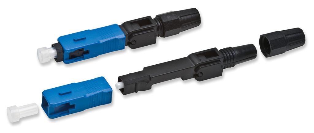 Connector Parts P-FA Field lnstallable Connectors Features: No electricity required No special tool needed No epoxy, no polishing Less than 2 min.