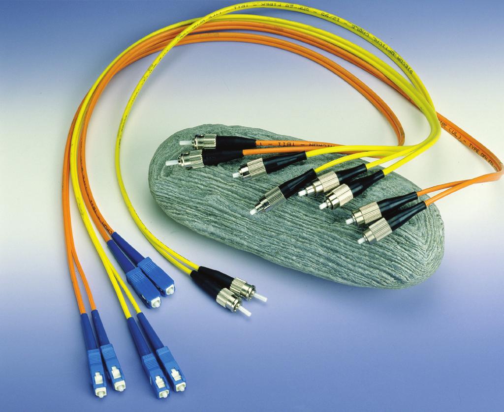 Pigtails/ Patch cords J-XX FIBER PIGTAILS/ PATCHCORDS Features: Low insertion loss Low back reflection loss Custom defined specifications Easy installation Environmentally stable Applications: