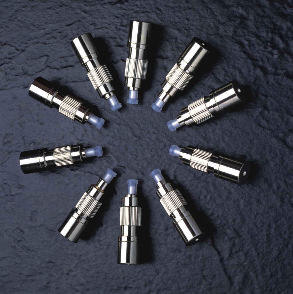 Connector Parts P-BA BARE FIBER ADAPTORS Features: Easy to handle Environmentally stable Applications: OTDR acceptance testing Power meter hookup Approximate loss / continuity testing Talkset