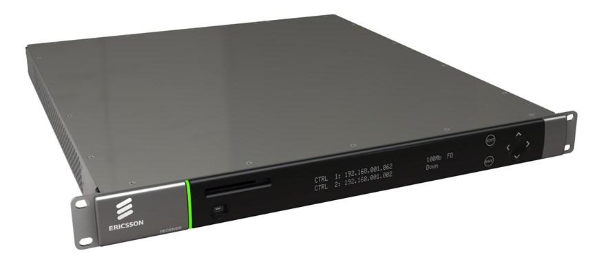 Ericsson RX8200 Advanced Modular Receiver The RX8200 Advanced Modular Receiver is the world s bestselling IRD. Now with DVB-S2X and HEVC upgradeability it is also the most future-proof.
