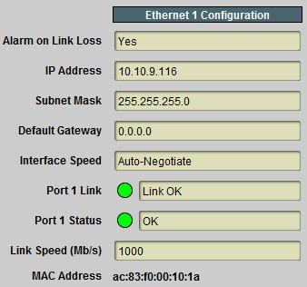 In the B264 Modular Encoder, it is also possible to configure DNS in the Control Tab. DNS Servers configured in the Control Tab have priority over servers configured here.