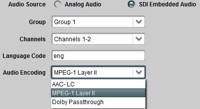 The reason is that the RTMP protocol has no support for MPEG-1 Layer II audio at 48 khz sampling. It also has no support for Dolby.