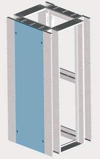 PRESS 583 19" NETcell cabinet system 20 Side panel 21 oor ventilated 22 (83 % perforated) Locking