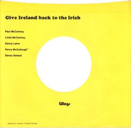 1847 Give Ireland Back to the Irish/Give.