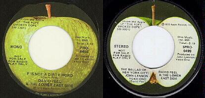 White label copies were for promotional use.