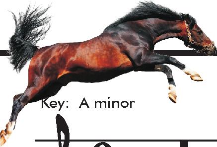 Key: A minor piano The Wild Rider Robert Schumann Written by Robert Schumann for his daughters in