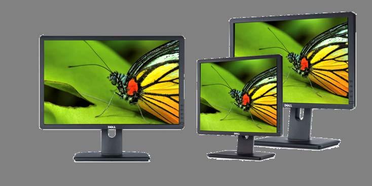 Dell Professional series P2213, P1913, P1913S 56cm (22 ) and 48cm (19 ) Monitors with LED 22, 19 Professional series monitors with a 16:10 aspect ratio, and a 19 5:4 standard aspect ratio monitor.