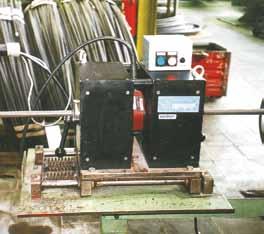 Coiler Inline wire inspection EDDYCHEK 5 Testing of hot rolled material Uncoiler