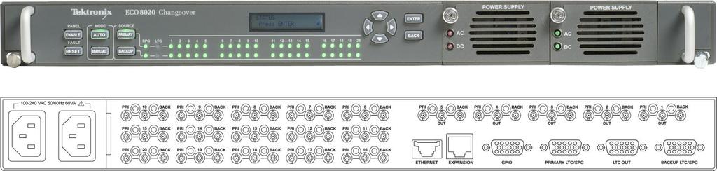 Automatic Changeover Unit ECO8020 Datasheet The ECO8020 is a highly versatile automatic sync and signal changeover unit with configurations and capabilities required to address modern master sync