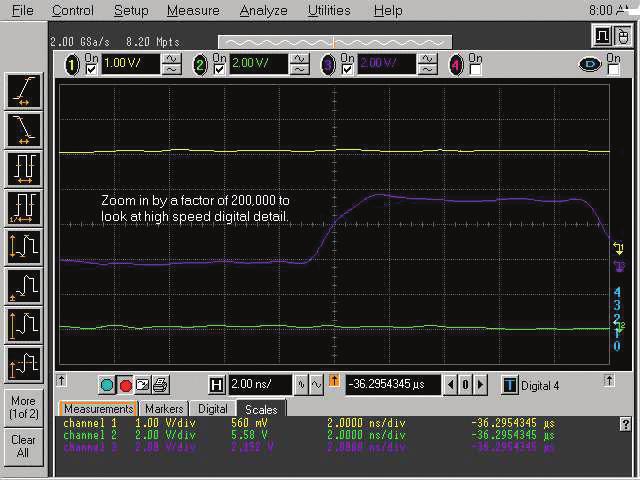08 Keysight Mixed Analog and Digital Signal Debug and Analysis Using a Mixed-Signal Oscilloscope, Wireless LAN Example Application - Application Note The importance of deep memory in this application