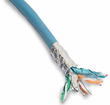 Cat-6A FFTP Solid Cable (LSZH) Infilink Cat-6A cable operates at frequencies up to 500MHz and will provide up to 10G bit/s bandwidth.