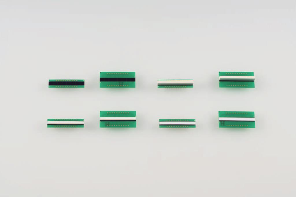 Back-illuminated photodiode arrays for X-ray nondestructive inspection (element pitch: mm) The is a back-illuminated type 16-element photodiode array specifically designed for non-destructive X- ray