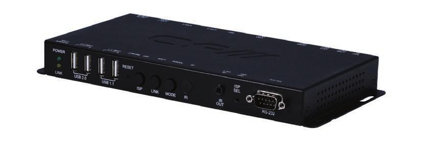 16 17 HDMI or VGA over IP Transmitter & Receiver with PoE IP-7000TX IP-7000RX IP-6000RX IP-6000TX T he IP-7000