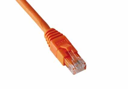 Patch cords and plugs Category 6 Patch cords - LSZH CAT 6 CCS RJ45-RJ45 unshielded patch cord with LSZH jacket, supplied with interchangeable coloured clips.