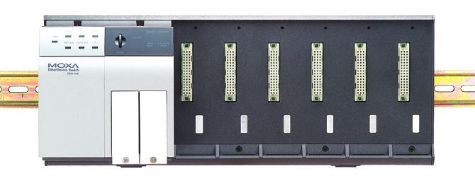 options ideal for any automation network. The modular design lets you install up to 4 Gigabit ports and 24 fast Ethernet ports.